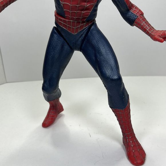 2002 Marvel SPIDER-MAN 12" Poseable  Action Figure Spiderman the Movie - Picture 4 of 11